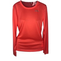 CAMISETA ASICS MANGA LONGA W CORE BASIC LS - CORAL